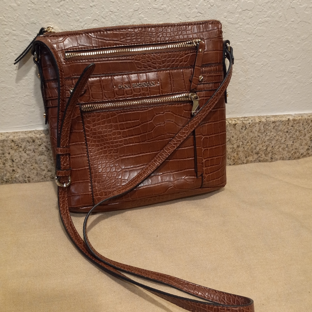 Dana Buchman brand brown bag